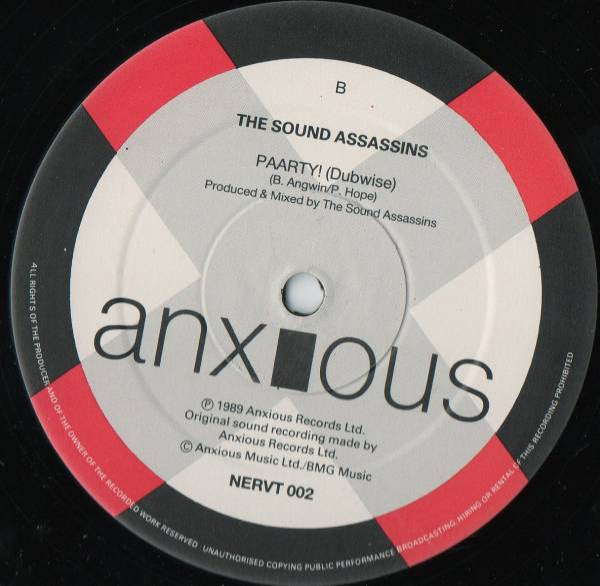 The Sound Assassins : Paarty! (12")