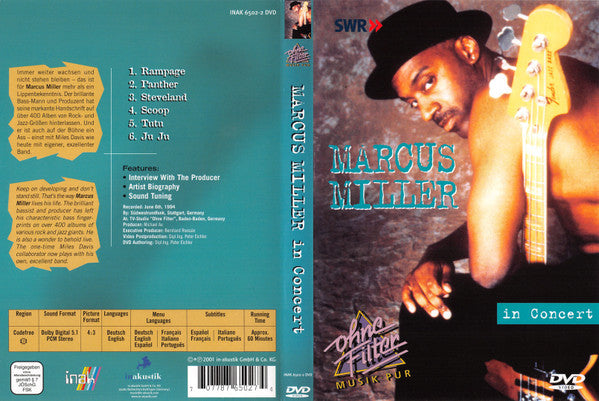 Marcus Miller : In Concert (DVD-V)