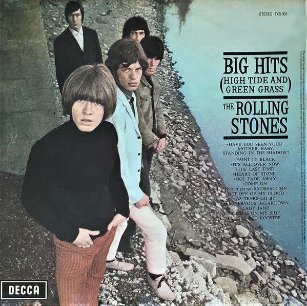 The Rolling Stones : Big Hits [High Tide And Green Grass] (LP, Comp, RP, Gat)