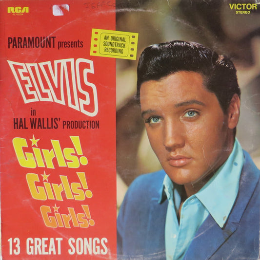 Elvis Presley : Girls! Girls! Girls! (LP, Album, RE)