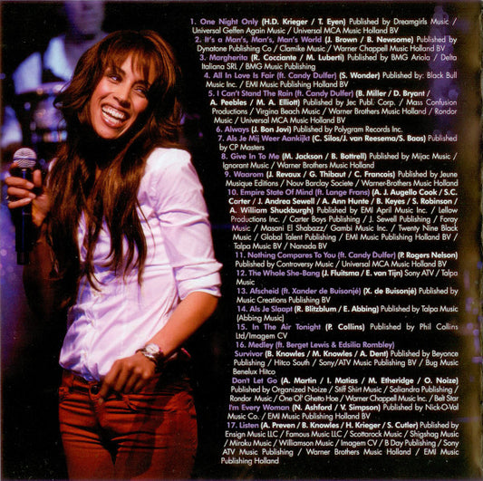Glennis Grace : One Night Only (CD, Album)