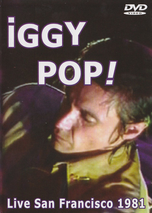 Iggy Pop : Live San Francisco 1981 (DVD-V, RE, NTSC)