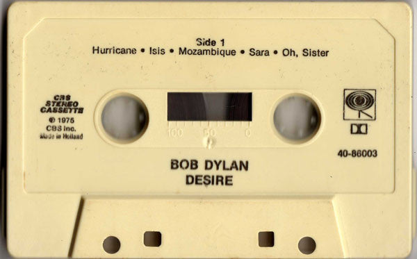 Bob Dylan : Desire (Cass, Album, Dol)