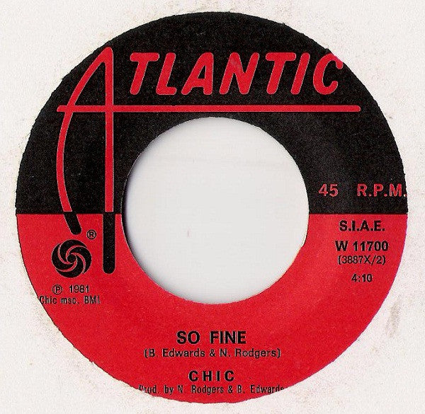Chic : Stage Fright (7")