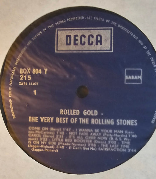 The Rolling Stones : Rolled Gold - The Very Best Of The Rolling Stones (2xLP, Comp, Blu)