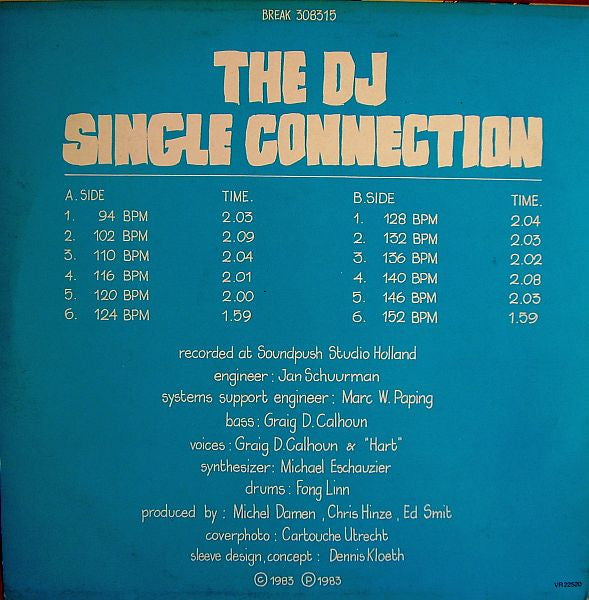 The DJ Single Connection : 12 Super Rhythm Tracks (Fix It In Your Own Mix) (12")