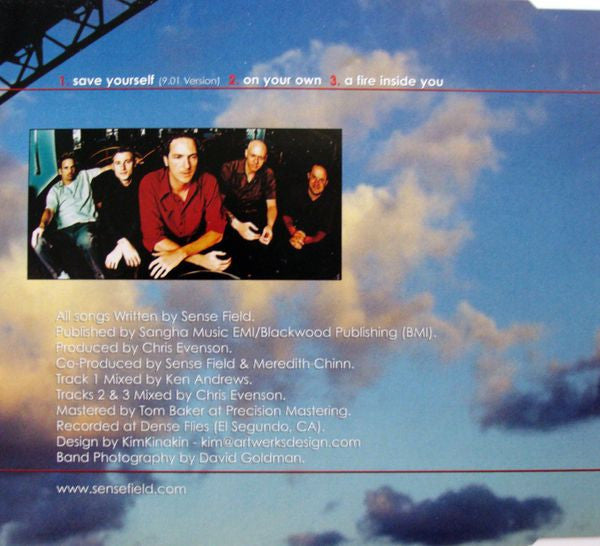 Sense Field : Save Yourself (CD, Single)