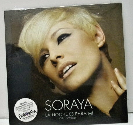 Soraya Arnelas : La Noche Es Para Mí (CD, Single, Promo)