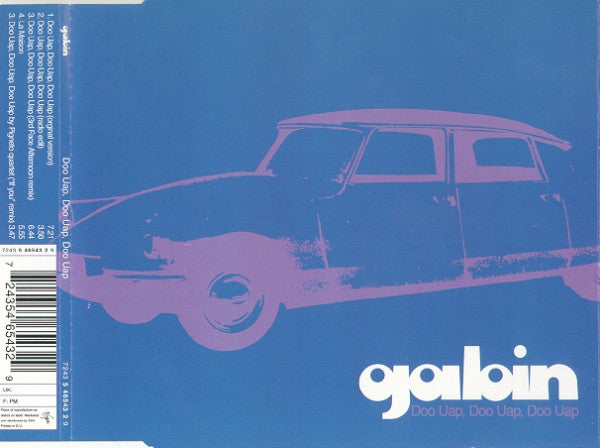 Gabin : Doo Uap, Doo Uap, Doo Uap (CD, Maxi)