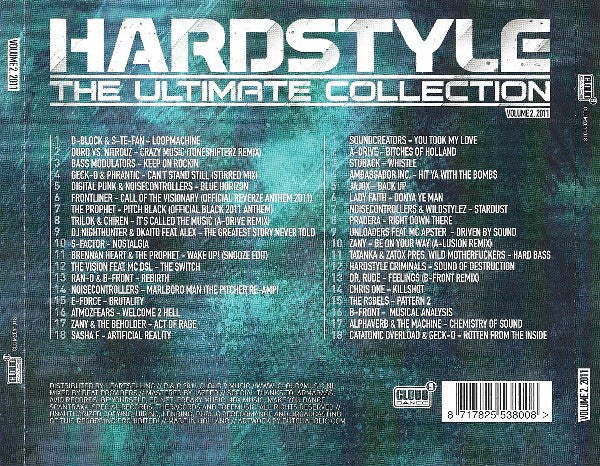 Various : Hardstyle: The Ultimate Collection Volume 2.2011 (2xCD, Comp, Mixed)