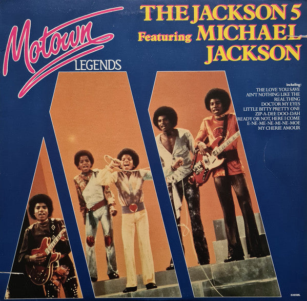 The Jackson 5 Featuring Michael Jackson : Motown Legends (LP, Comp, RE)