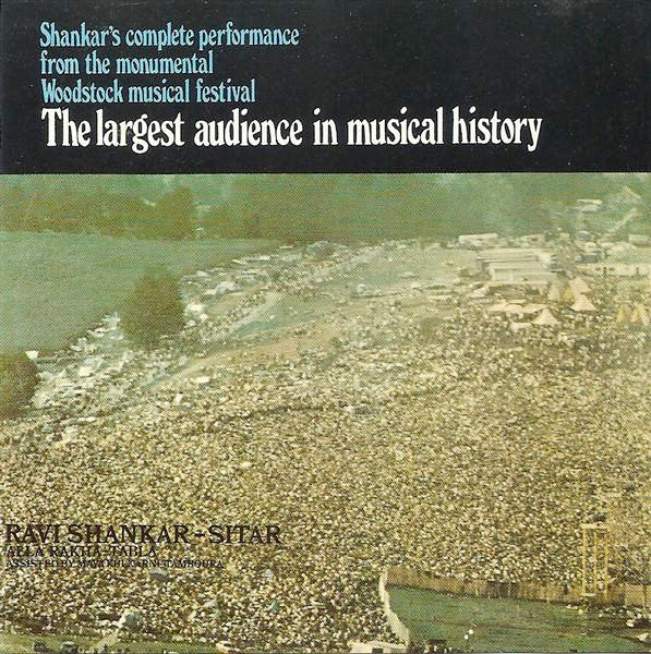 Ravi Shankar : At The Woodstock Festival (CD, Album, RE)