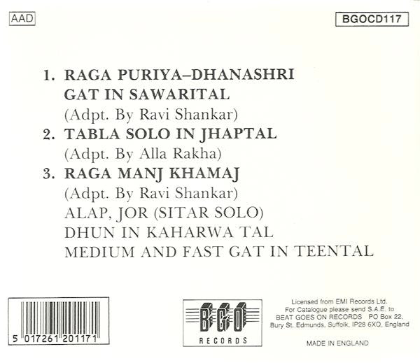 Ravi Shankar : At The Woodstock Festival (CD, Album, RE)