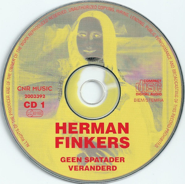 Herman Finkers : Geen Spatader Veranderd (2xCD, Album, AOD)