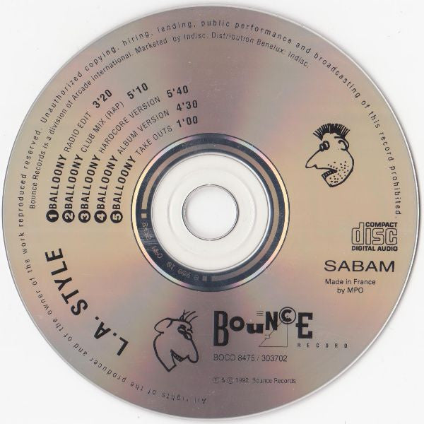L.A. Style : Balloony (CD, Maxi)