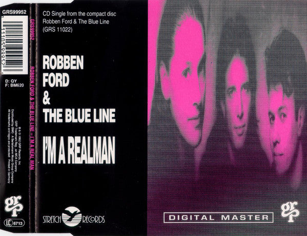 Robben Ford & The Blue Line : I'm A Real Man (CD, Single)