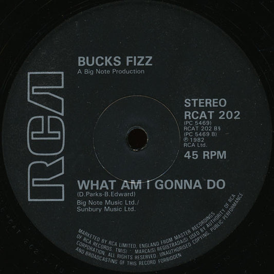 Bucks Fizz : My Camera Never Lies (12", Single)