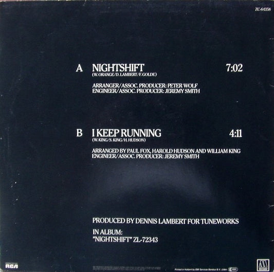 Commodores : Nightshift (12")