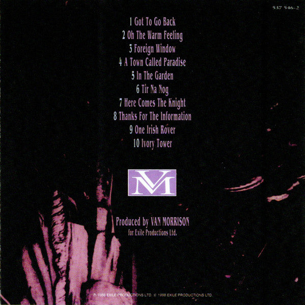 Van Morrison : No Guru, No Method, No Teacher (CD, Album, RE, RM)