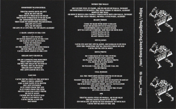 Gee Tee (2) : Goodnight Neanderthal (Cass, Album, RE)