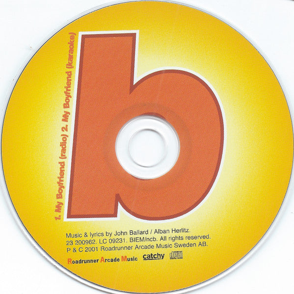 Bubbles (5) : My Boyfriend (CD, Single)