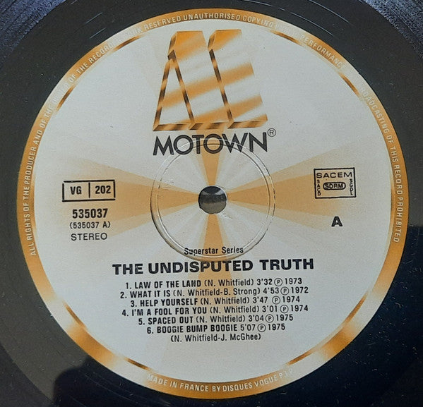The Undisputed Truth : The Undisputed Truth (LP, Comp)