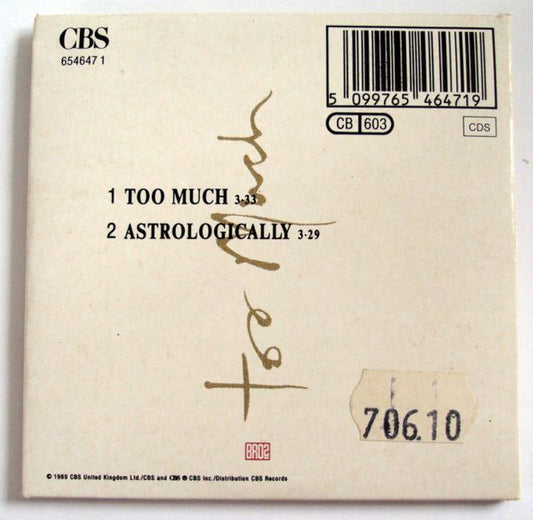 Bros : Too Much (CD, Mini, Single)