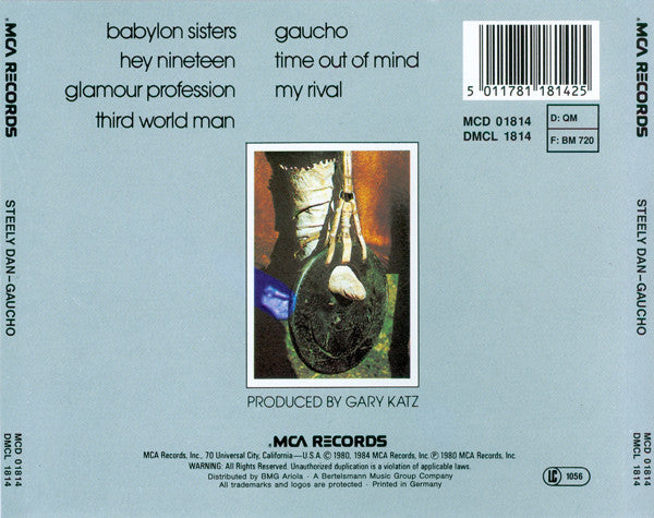 Steely Dan : Gaucho (CD, Album, RE, RP)