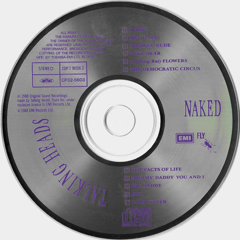 Talking Heads : Naked (CD, Album)