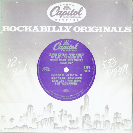 Various : Capitol Rockabilly Originals (LP, Comp, RE)