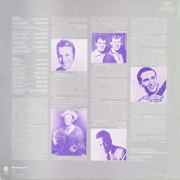 Various : Capitol Rockabilly Originals (LP, Comp, RE)
