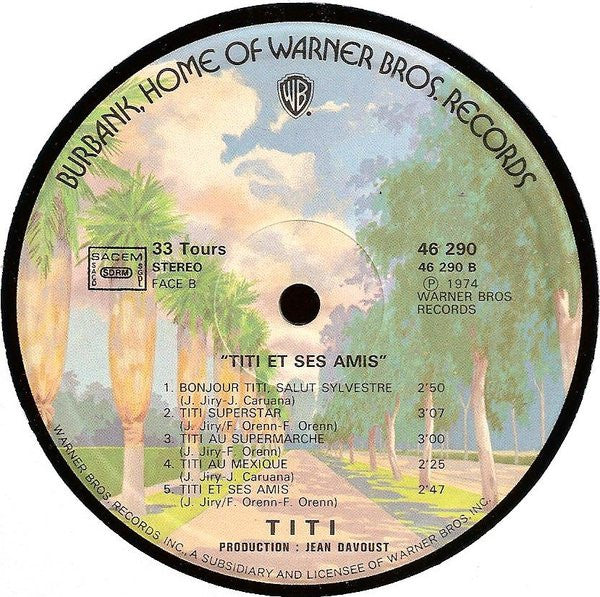 Titi (2) Et Grosminet : Titi Et Ses Amis (LP, Album)