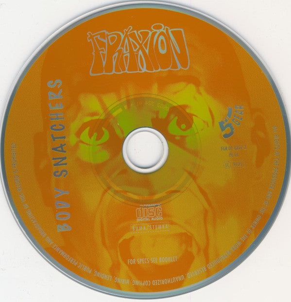 Fraxion : Body Snatchers (CD, Album)