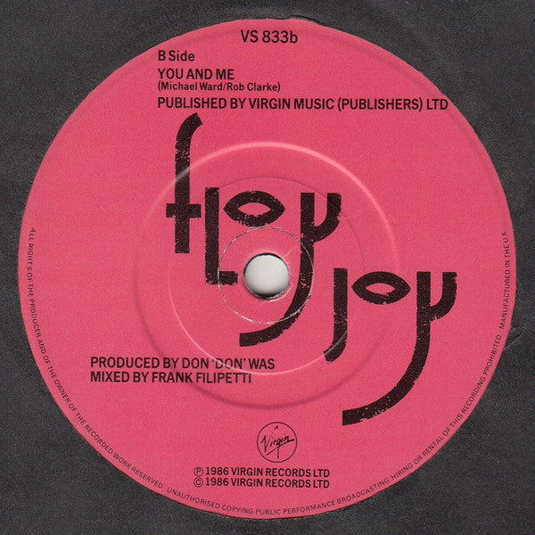 Floy Joy : Weak In The Presence Of Beauty (7", Single)