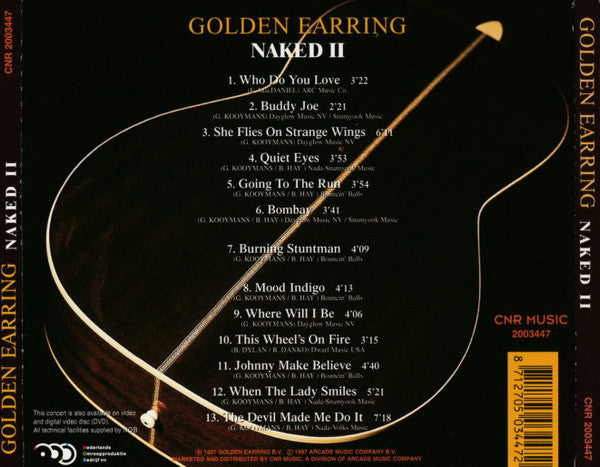 Golden Earring : Naked II (CD, Album)