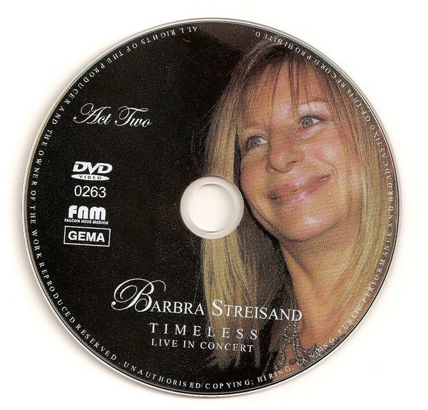 Barbra Streisand : Timeless - Live In Concert (2xDVD-V, Multichannel, 4:3)