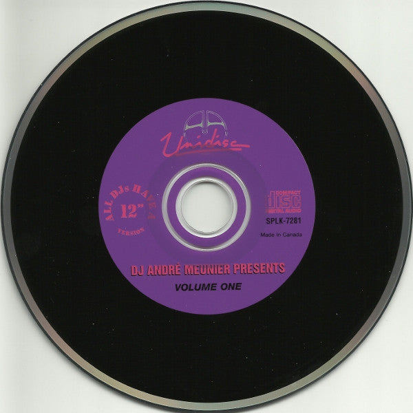 André Meunier : All DJs Have A 12" Version Volume One (CD, Comp, Mixed)