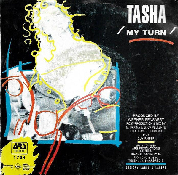 Tasha (5) : My Turn (7", Single)