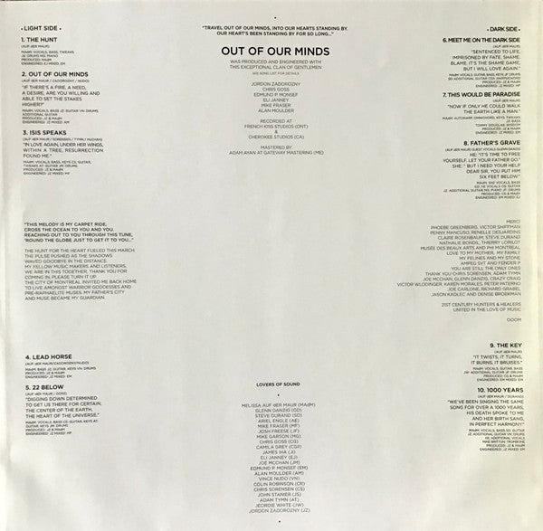 Melissa Auf Der Maur : Out Of Our Minds (LP, Album)