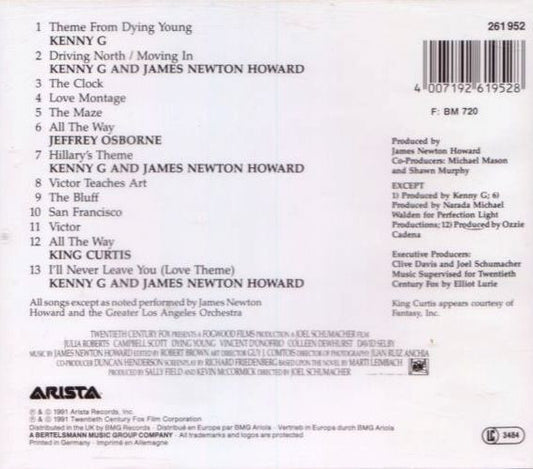 James Newton Howard : Dying Young (Original Soundtrack Album) (CD, Album)