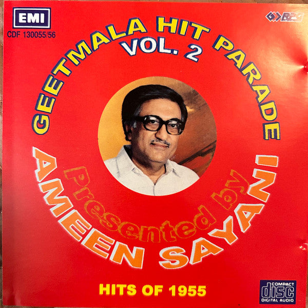 Various : Geetmala Hit Parade Vol. 2 Presented By Ameen Sayani (Hits Of 1955) (2xCD, Comp)