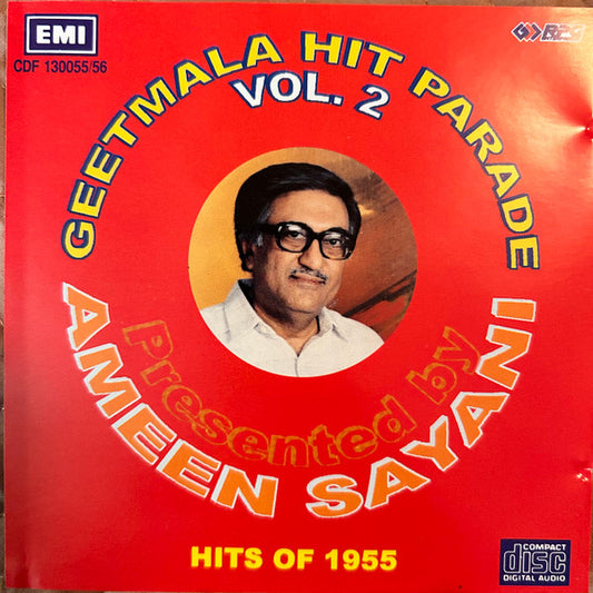 Various : Geetmala Hit Parade Vol. 2 Presented By Ameen Sayani (Hits Of 1955) (2xCD, Comp)