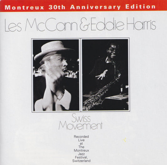 Les McCann & Eddie Harris : Swiss Movement (CD, Album, RE, RM, SRC)