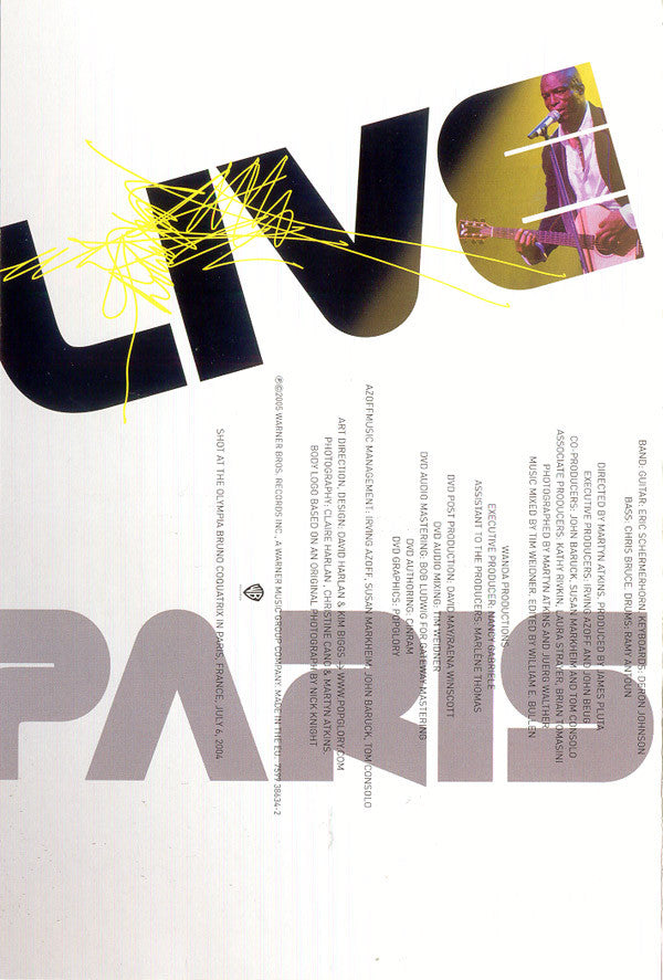 Seal : Live In Paris (DVD-V, PAL)