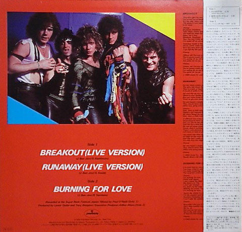 Bon Jovi : Burning For Love (12")