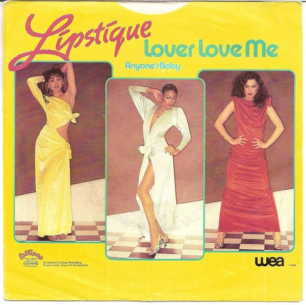 Lipstique (2) : Lover Love Me / Anyone's Baby (7", Single)