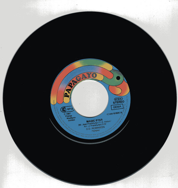 D.D. Robinson : Magic Star (7", Single)