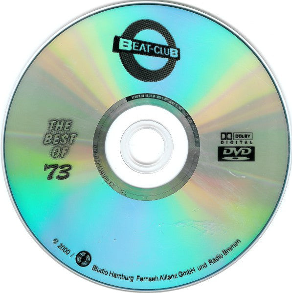 Various : Beat-Club - The Best Of '73 (DVD-V, Mono, Multichannel)