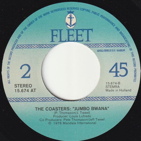 The Coasters : Ain't No Greens In Harlem (7", Single)