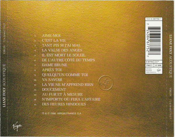 Liane Foly : Acoustique (HDCD, Album)
